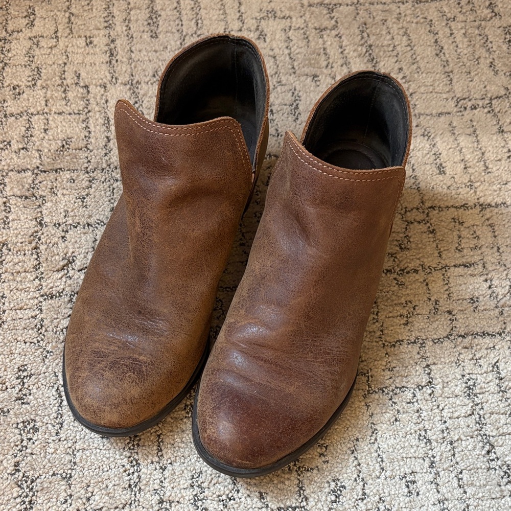 Sorel Brown Ankle Booties